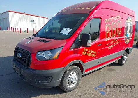 2023 Ford Transit-250 из США, поврежденный, VIN 1FTBR2X85PKB64297